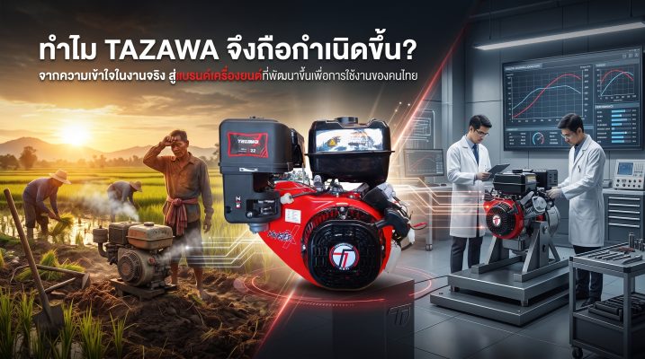 ทำไม TAZAWA จึงถือกำเนิดขึ้น? จุดเริ่มต้นของแบรนด์ที่เข้าใจผู้ใช้งานจริง